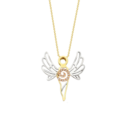 Pırlantalı Huzur Meleği Azrail Kolye