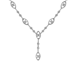 Gerdanlık Modelli Pırlanta Neo Klasik Kolye