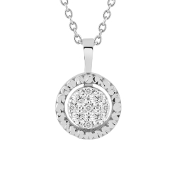 Pırlanta Effect Kolye Foggia