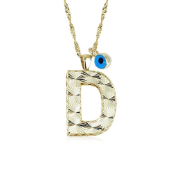 D Harfi Altın Kolye
