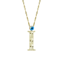 İ Harfi Altın Kolye