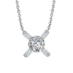 0.27 Karat HRD Sertifikalı Pırlanta Tektaş Kolye