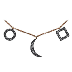 Pırlanta 4 Element Sembol Kolye