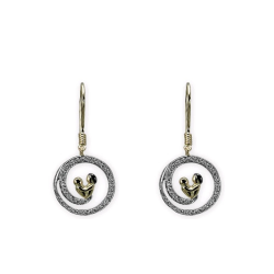 Pırlanta Anne Çocuk Küpe Pavia