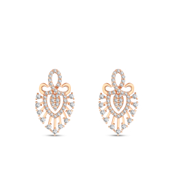 Pırlanta Taç Tasarım Küpe