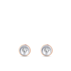 0.06 Karat Tektaş Küpe