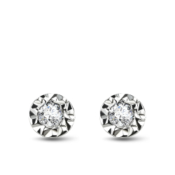 Pırlanta Tektaş Miracle Küpe (0.30 Karat Görünüm)