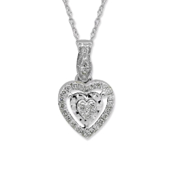 Pırlanta Kalp Miracle Kolye