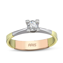 0.25 Karat Pırlanta Tektaş Yüzük