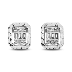 Pırlanta Baget Küpe