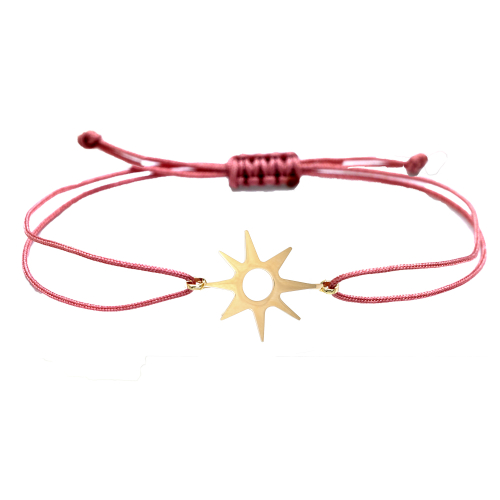 Kayra Sembolü Altın İpli Bileklik