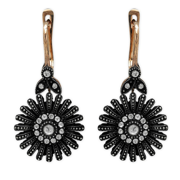 0.30 Karat Elmas Akşam Güneşi Küpe