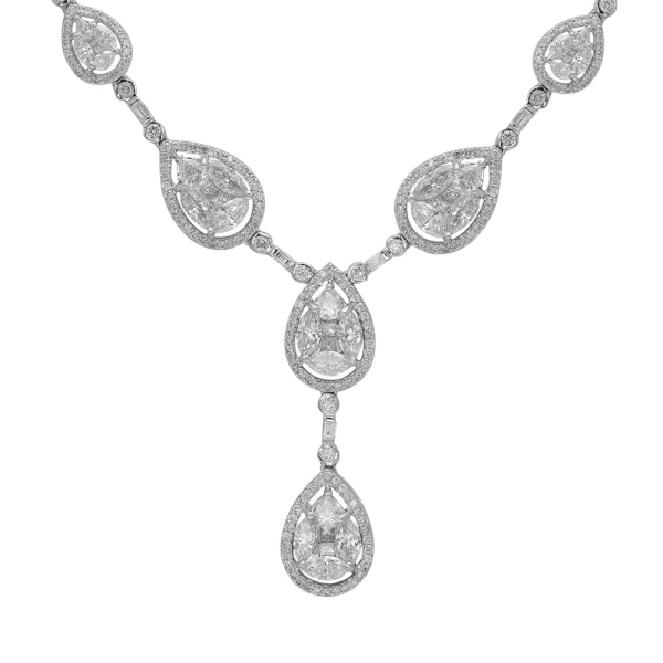 5.94 Karat Pırlanta Effect Gerdanlık