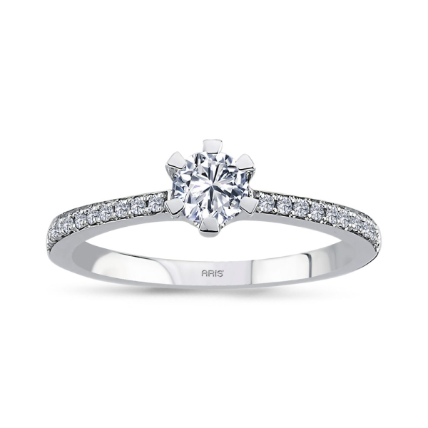 0.41 Karat Pırlanta Tektaş Yüzük 