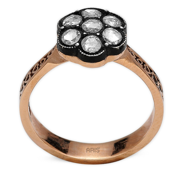 0.20 Karat Elmas Gül Yüzük