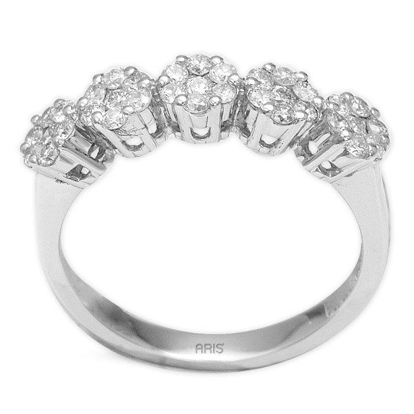 Pırlanta Effect Beştaş Yüzük