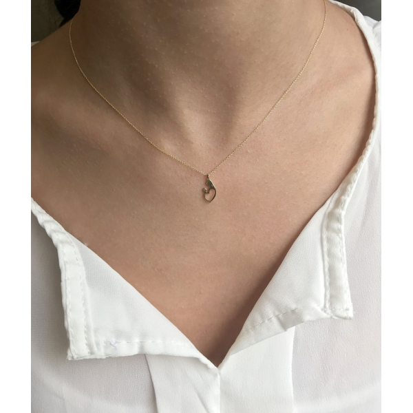 Anne &amp; Çocuk Altın Kolye