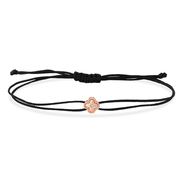 Yıldız Yonca Pırlanta İpli Bileklik