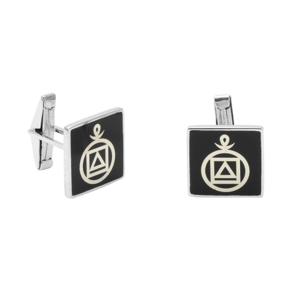 4 Element Altın Kol Düğmesi