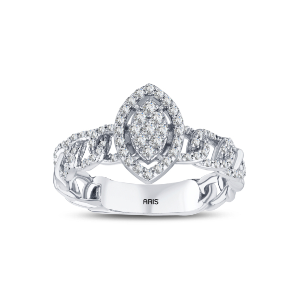 Markiz Effect Pırlanta Yüzük