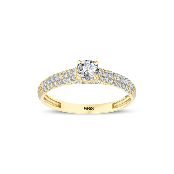 0.58 Karat Pırlanta Tektaş Yüzük