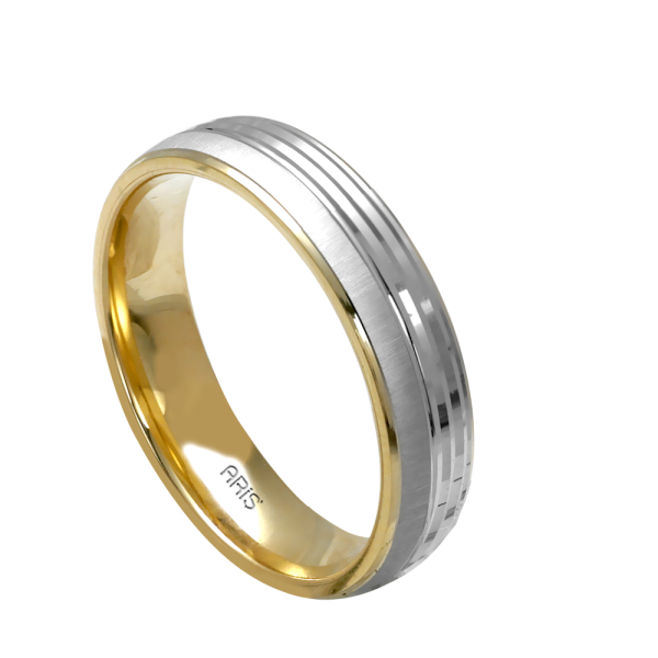 Altın Evlilik Alyans Erkek Modeli