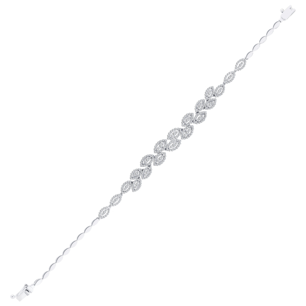 1.14 Karat Markiz Model Pırlanta Bileklik