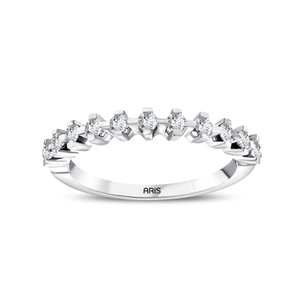 0.40 Karat Pırlanta Yarımtur Yüzük