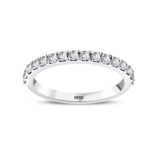 0.50 Karat Pırlanta Yarımtur Yüzük