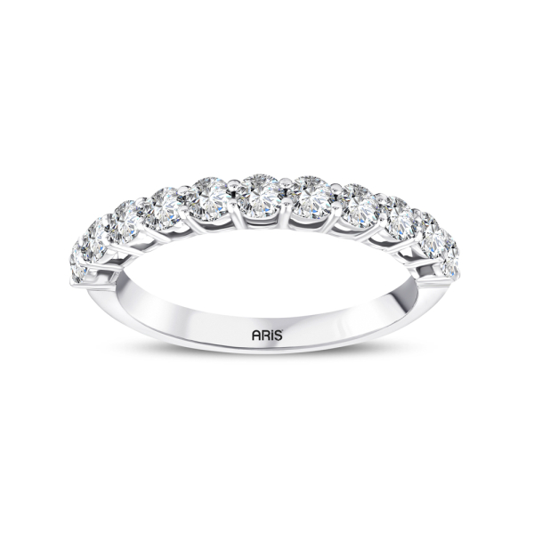 0.80 Karat Pırlanta Yarımtur Yüzük