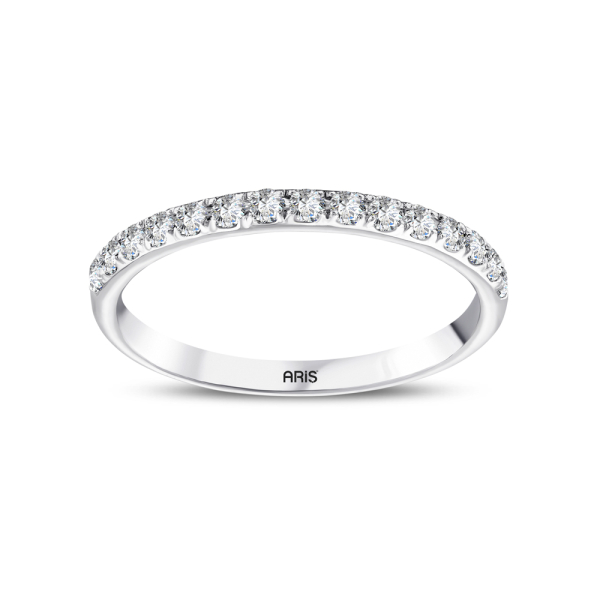 0.32 Karat Pırlanta Yarımtur Yüzük