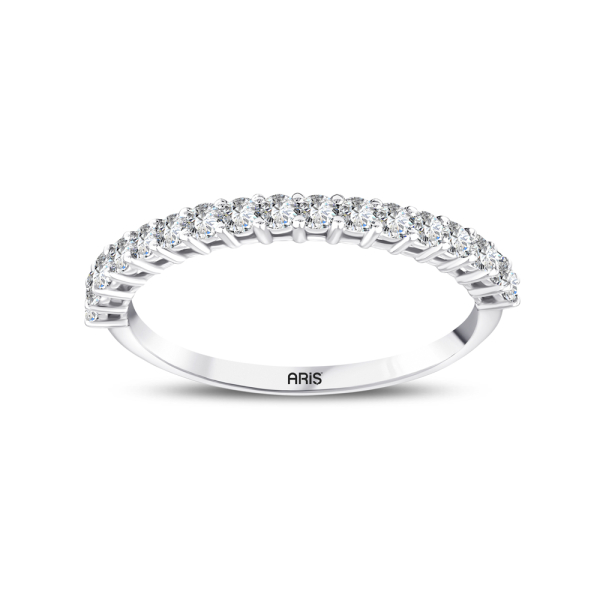 0.45 Karat Pırlanta Yarımtur Yüzük