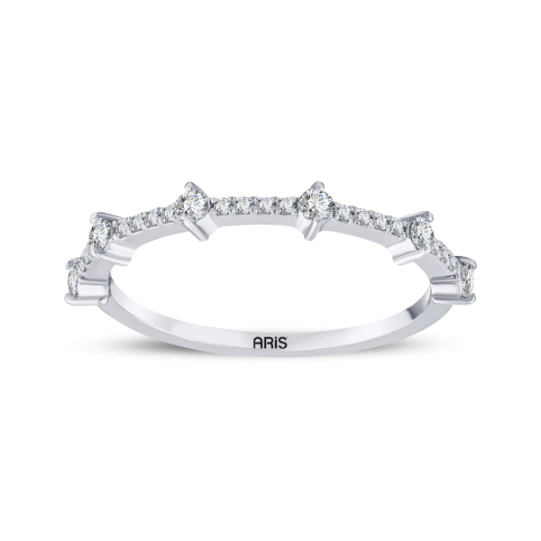 0.26 Karat Yarımtur Pırlanta Yüzük