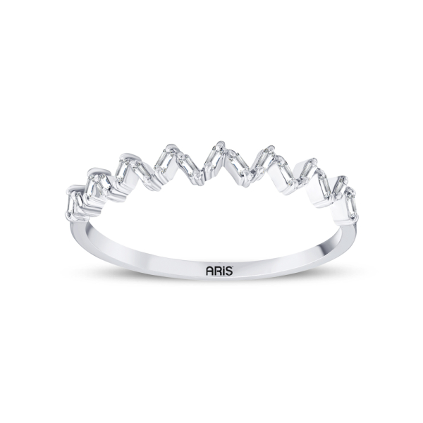 Baget Yarımtur Pırlanta Yüzük