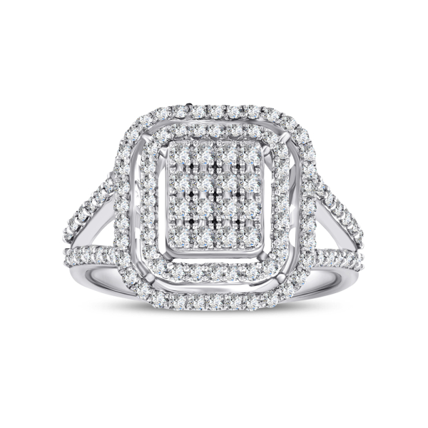 0.72 Karat Fantezi Pırlanta Yüzük