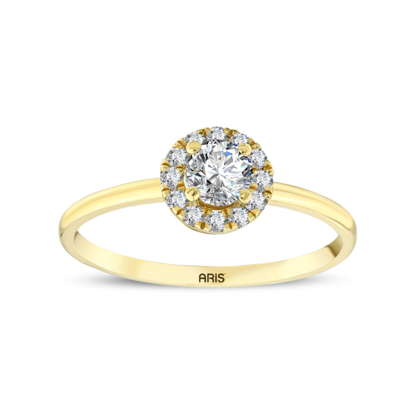 0.43 Karat Pırlanta Tektaş Yüzük