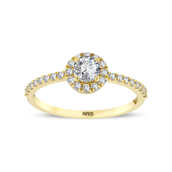 0.56 Karat Pırlanta Tektaş Yüzük