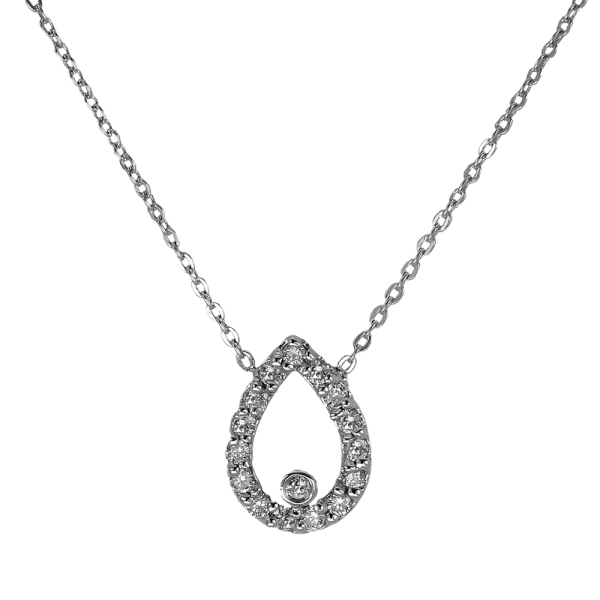 Damla Pırlanta Kolye