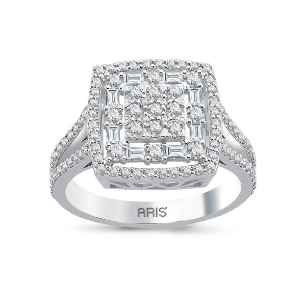 1.01 Karat Baget Pırlanta Yüzük