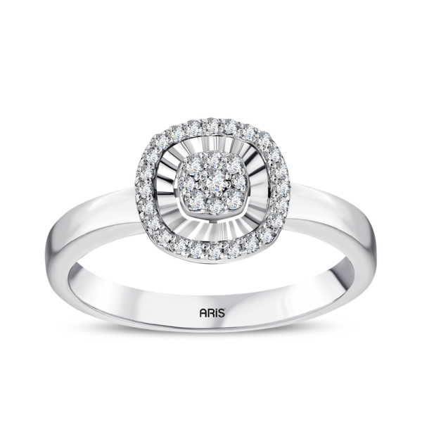 Pırlanta Effect Fantezi Yüzük