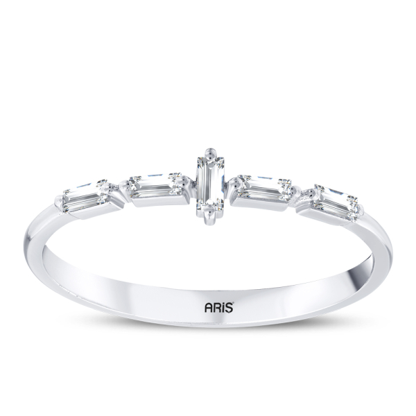 Tasarım Baget Pırlanta Yüzük