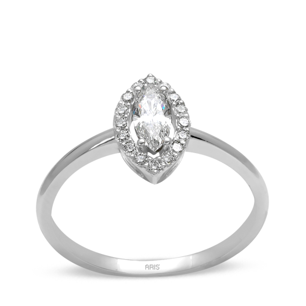 Markiz Kesim Fantezi Tektaş Yüzük