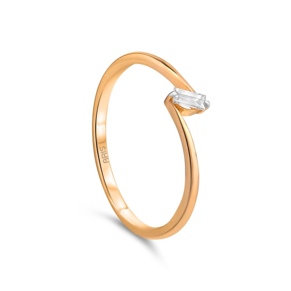 Baget Pırlanta Tasarım Yüzük