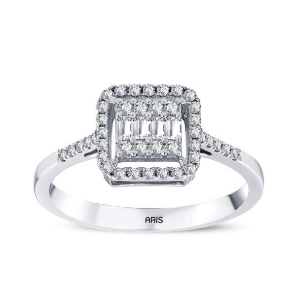 Pırlanta Fantezi Baget Yüzük