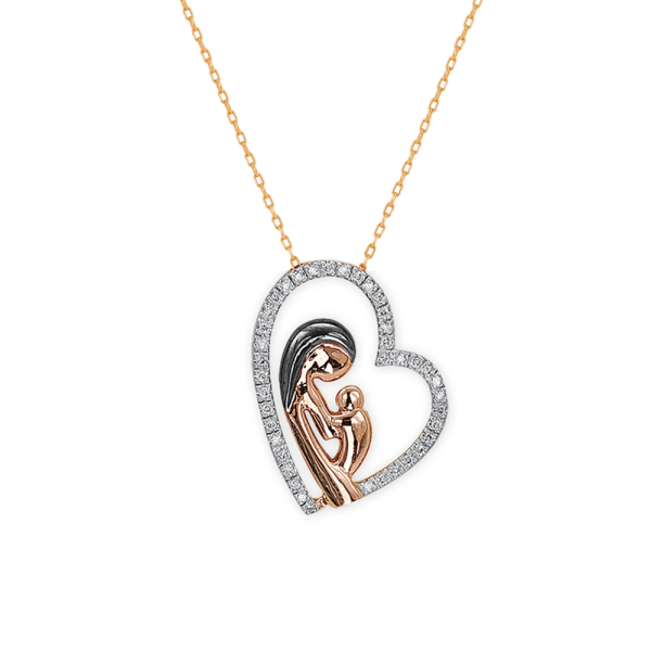 Pırlanta Kolye Kalbimin Pırlantası