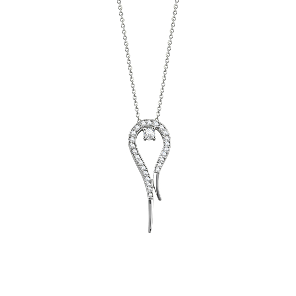 Pırlanta Lale Kolye