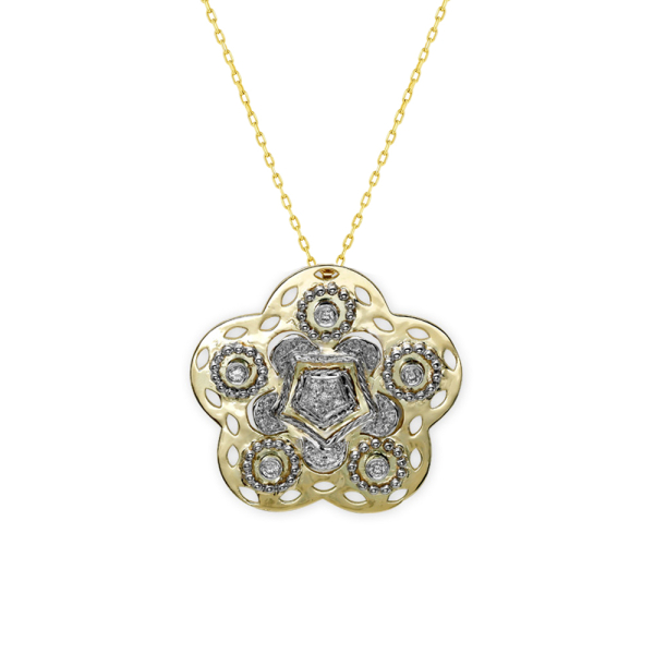 Pırlanta (Değişim- Lapidoplox Olgitata) Genesis Sembol Kolye