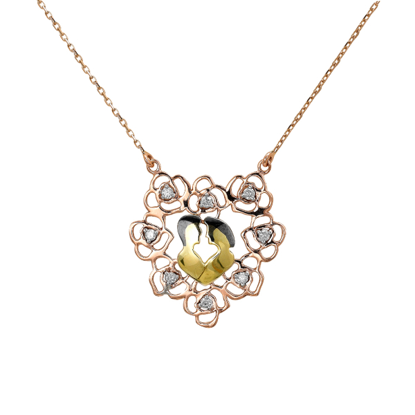 0.11 Karat Pırlanta Kolye