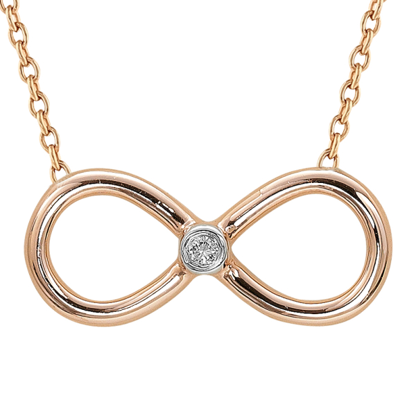 Pırlanta Sonsuzluk Kolye