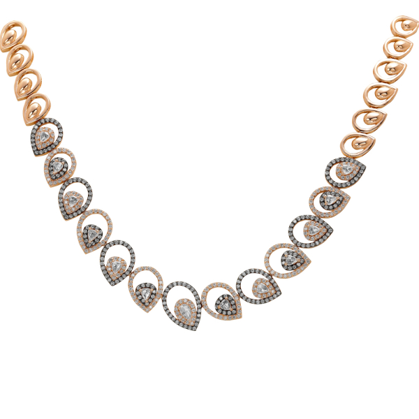 4.41 Karat Pırlanta Damla Gerdanlık